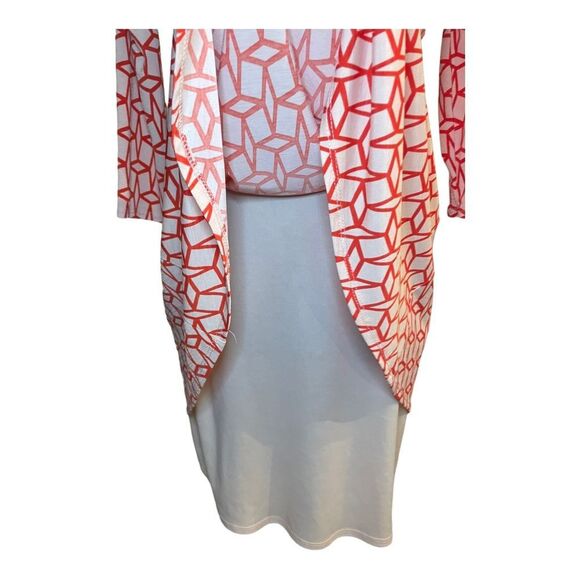 Stitch Fix 41 Hawthorn Wrap Dress | Fall Closet Refresh | Geometric Print - Picture 8 of 11